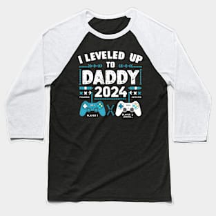 Funny Soon To Be Dad 2024 New Dad First Father's Day Baseball T-Shirt